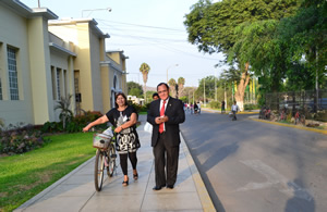 Vicerrector Académico; Dr. Jorge Aliaga.